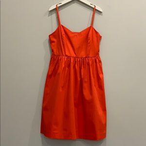 Orange GAP dress NWT